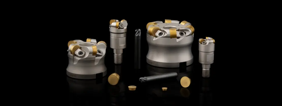 Pastilhas Indexáveis e Fresas de Cerâmica Integral