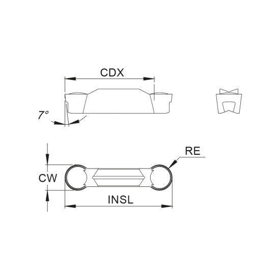 GRV INSERT GP0600E300-N02-MP PHP920 - DRW