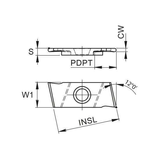 INSERT SAL60G100L-GR PH7920 - DRW