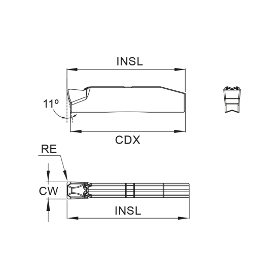 GRV INSERT MG0200A020-N01-CG PHL920 - DRW