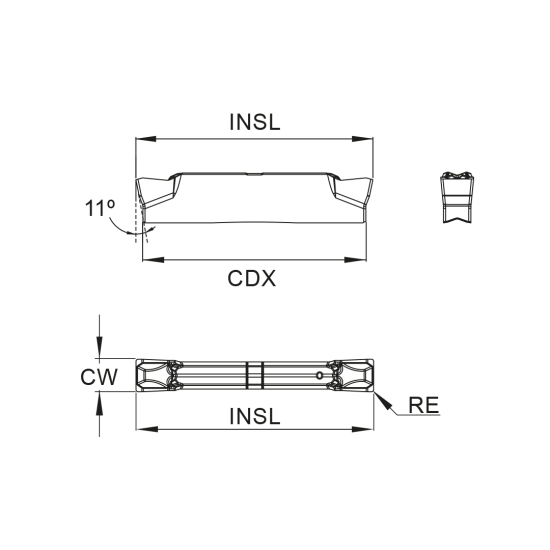 GRV INSERT MG0200A020-150L02-CG PHL910 - DRW