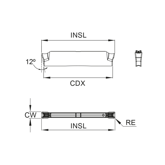 GRV INSERT MG0200A020-N02-LG PHL910 - DRW