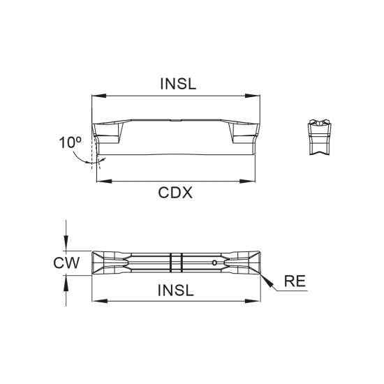 GRV INSERT MG0600E080-N02-UG PHL930 - DRW