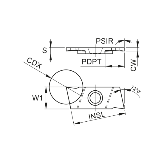 INSERT SAL13P200RN-P00 PH7920 - DRW