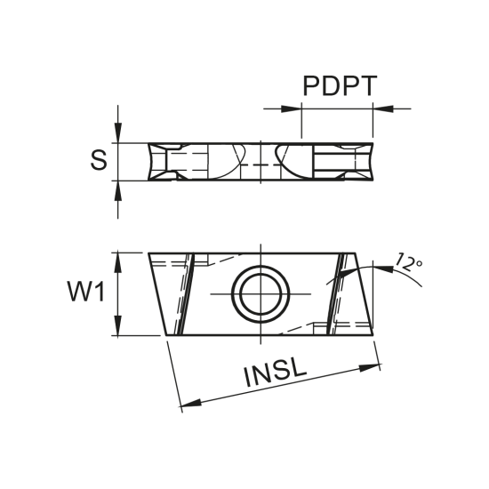 INSERT SAL60T300R-TP PH7920 - DRW