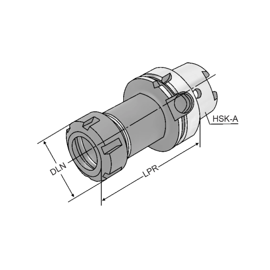 COLLET CHUCK HSKA100-ER20-100 - DRW
