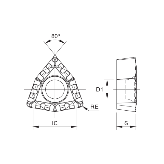INSERT WCKX 06T308-LC PH6930 - DRW
