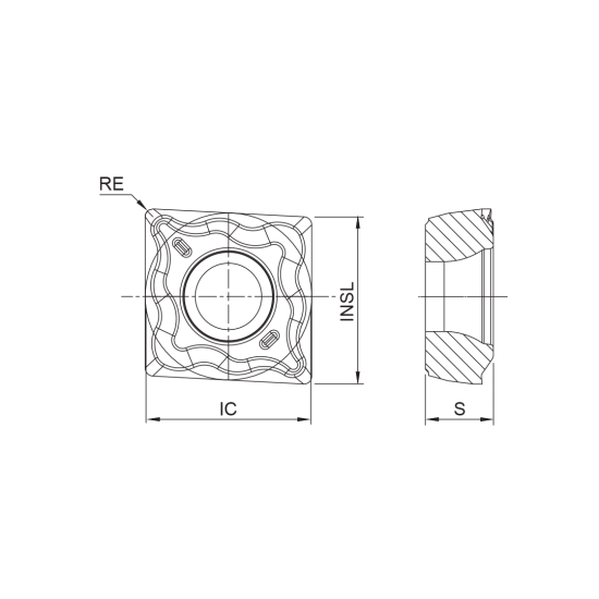 INSERT XCMT 10T308-MP EN PHS225 - DRW