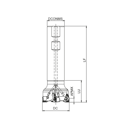 MILLING TOOL 032W49590-02-06-032125 - DRW