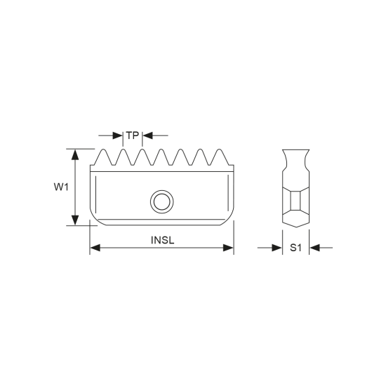 INSERT 30 I 6.0 ACME PH7920 - DRW
