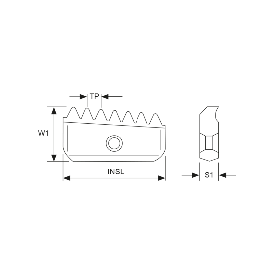 INSERT 21 I/E 11.5 NPTF PH7920 - DRW