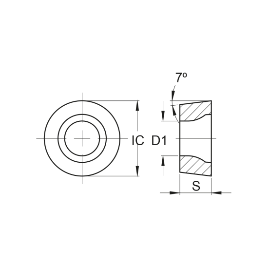 INSERT RCMT 0602M0-CP PH2G115 - DRW