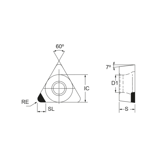 INSERT TCGW 16T308 Z1 PDP410 - DRW