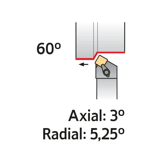 TOOLHOLDER CSTP L 1616 H09