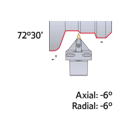 TOOLHOLDER PSC40-DVVNN00062-16