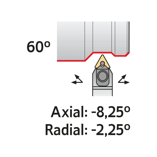 TOOLHOLDER MTEN N 3232 P22