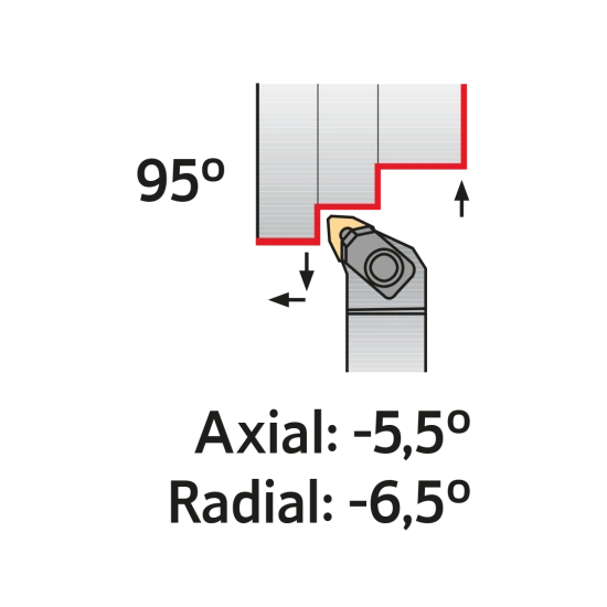 TOOLHOLDER MWLN L 3232 P08-K