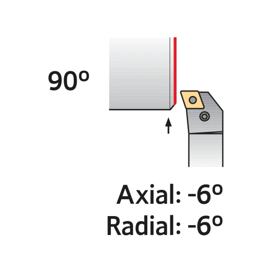 TOOLHOLDER PCFN R 2525 M16