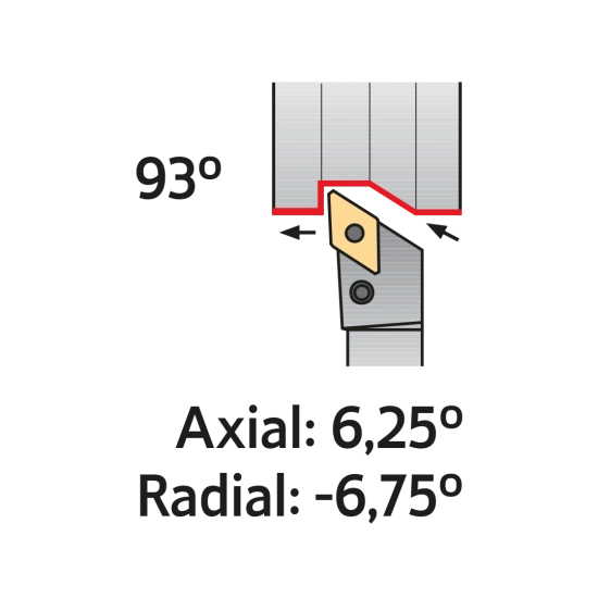 TOOLHOLDER PDJN L 1616 H11
