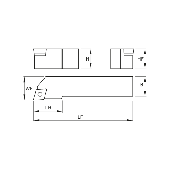 TOOLHOLDER SCLC L 1010 E06 - DRW