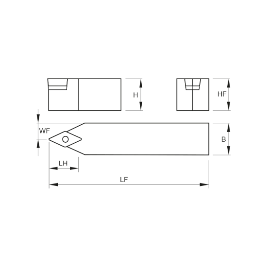 TOOLHOLDER SDNC N 1010 E07 - DRW