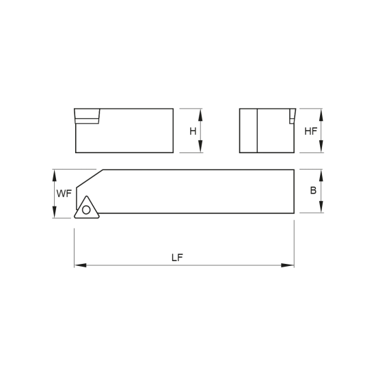 TOOLHOLDER STAC R 1010 E09 - DRW
