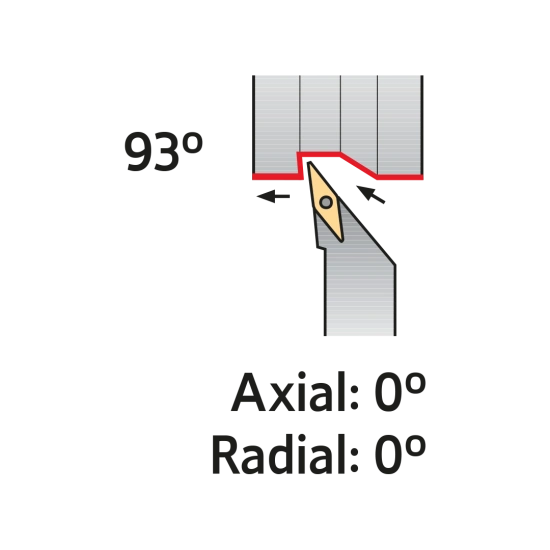 TOOLHOLDER SVJB L 2525 M16
