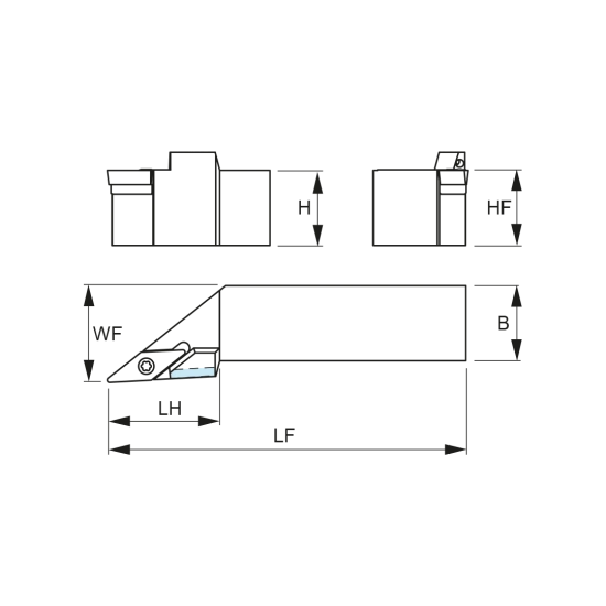 TOOLHOLDER SVJC R 2020 K11-A - DRW
