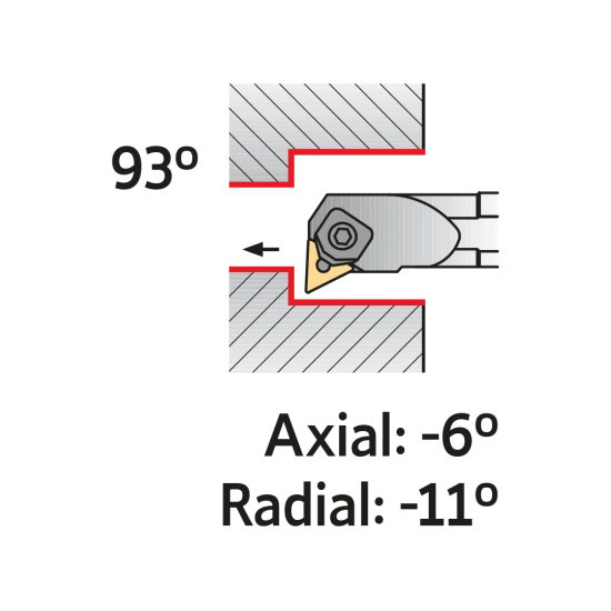 TOOLHOLDER S40V MTUN L 22