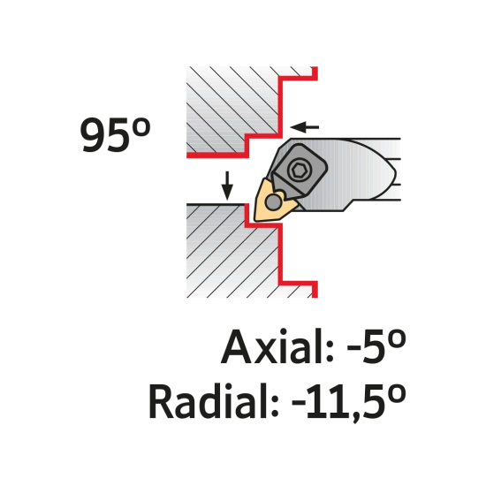 TOOLHOLDER S40V MWLN L 08